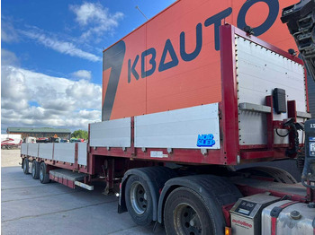 Niska poluprikolica za prevoz NOR SLEP SE 42 P PLATFORM L=9268 - 13681 mm: slika 3