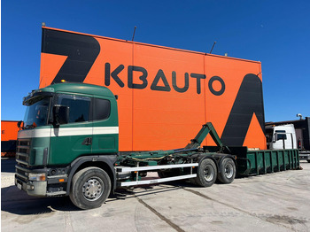 Kamion sa hidrauličnom kukom SCANIA R124