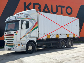 Kamion sa golom šasijom i zatvorenom kabinom SCANIA R 480