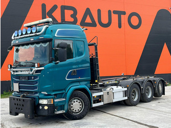Kamion sa hidrauličnom kukom SCANIA R 580