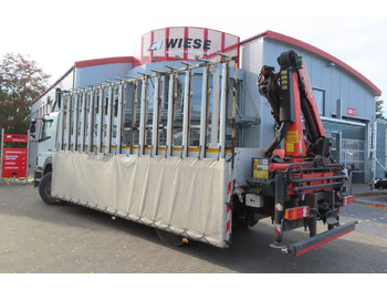 Kamion sa dizalicom Mercedes-Benz Axor 1833 L - Glastransporter Kran Palfinger: slika 3 Kamion sa dizalicom Mercedes-Benz Axor 1833 L - Glastransporter Kran Palfinger: slika 3