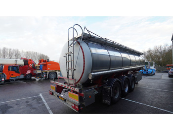 Poluprikolica cisterna za prevoz hemikalija Burg 3 AXLE TANK CHEMIE TRAILER 30.000LTR: slika 5