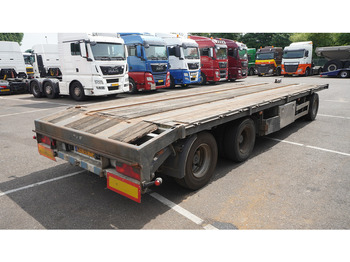 Plato prikolica GS Meppel 3 AXLE FLATBED WITH TWISTLOCKS: slika 4