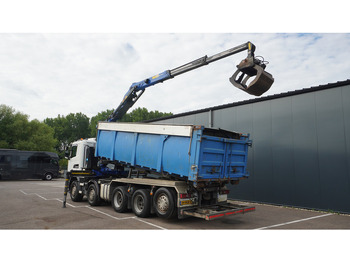 Kamion sa dizalicom Scania G 490 10X4 CABLE SYSTEM TRUCK WITH PALFINGER Q180Z95TR CRANE: slika 3