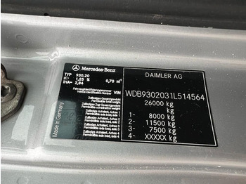 Kamion sa hidrauličnom kukom Mercedes-Benz 2541 6X2 Retarder VDL Abroller: slika 3