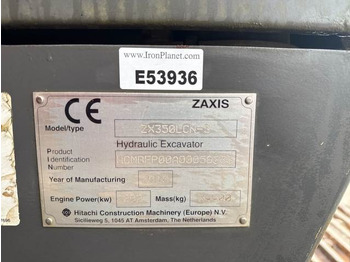 Bager guseničar Hitachi ZX350LCN-3: slika 5