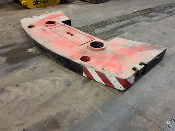 Kontra teg za Pokretni kran FAUN ATF 60-4 counterweight 2 ton: slika 4