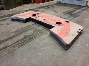 Kontra teg za Pokretni kran FAUN ATF 60-4 counterweight 2 ton: slika 2