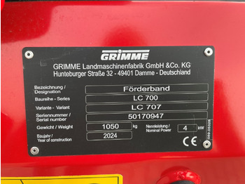Oprema za skladištenje novi Grimme LC 707 - Rental: slika 2