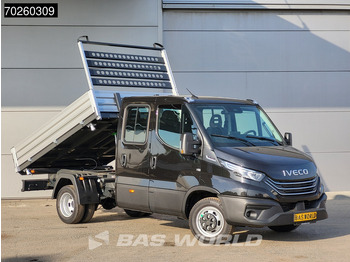 Dostavno vozilo istovarivač novi Iveco Daily 35C21 3 zijdige Kipper Dubbel Cabine 210PK 3.0L Dubbellucht Airco Cruise LED Camera Tipper Benne Kieper 2m3 Airco: slika 2