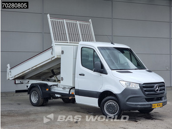 Dostavno vozilo istovarivač Mercedes-Benz Sprinter 514 CDI Kipper met Kist Dubbel Cabine Dubbellucht 3,5t Trekhaak Airco Cruise Euro6 Tipper Benne Kieper 1m3 Airco Trekhaak Cruise: slika 3