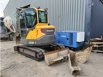 Mini bager Volvo ECR 58 D rups graafmachine tracked excavator bagge: slika 2
