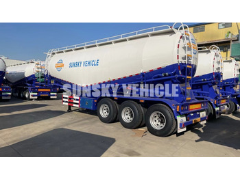 Poluprikolica cisterna za prevoz cementa novi SUNSKY bulk cement trailer: slika 2