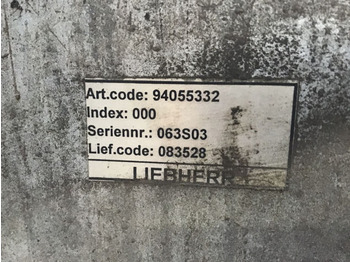Kabina i enterijer LIEBHERR