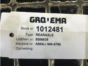 Osovina i delovi Liebherr Axle: slika 3