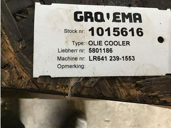 Hladnjak ulja LIEBHERR