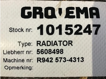 Radijator Liebherr Radiator: slika 2 Radijator Liebherr Radiator: slika 2