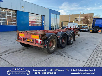 Poluprikolica za prevoz kontejnera/ Poluprikolica sa promenjivim sandukom KROMHOUT