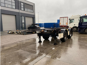 Poluprikolica za prevoz kontejnera/ Poluprikolica sa promenjivim sandukom Krone SZ / 20 FT Container Chassis / BPW: slika 4