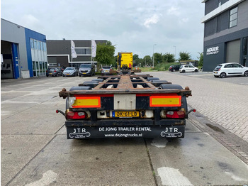 Poluprikolica za prevoz kontejnera/ Poluprikolica sa promenjivim sandukom Pacton T3-010 / 3x Extendable / SAF + Drum / 1x lift: slika 2