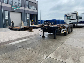 Poluprikolica za prevoz kontejnera/ Poluprikolica sa promenjivim sandukom Pacton T3-010 / 3x Extendable / SAF + Drum / 1x lift: slika 4