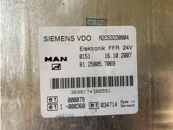 Upravljačka jedinica za Kamion MAN SIEMENS VDO Elektronik FFR Steuergerät Nr.81.25805.7069: slika 2