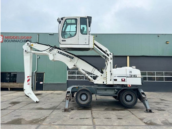 Bager za obradu otpada/ Industrije LIEBHERR A 316