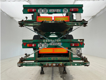 Poluprikolica za prevoz kontejnera/ Poluprikolica sa promenjivim sandukom GT Trailers 4 x Skelet 2 x 20-40 ft: slika 2 Poluprikolica za prevoz kontejnera/ Poluprikolica sa promenjivim sandukom GT Trailers 4 x Skelet 2 x 20-40 ft: slika 2