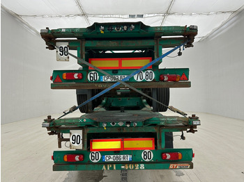 Poluprikolica za prevoz kontejnera/ Poluprikolica sa promenjivim sandukom GT Trailers 4 x Skelet 2 x 20-40 ft: slika 5 Poluprikolica za prevoz kontejnera/ Poluprikolica sa promenjivim sandukom GT Trailers 4 x Skelet 2 x 20-40 ft: slika 5