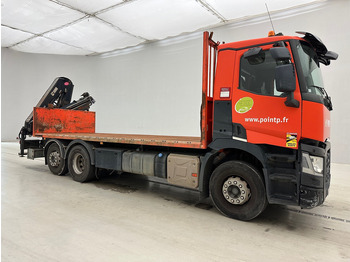 Kamion sa tovarnim sandukom, Kamion sa dizalicom Renault C 430 - 6x2: slika 3