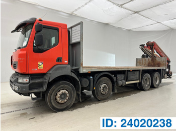 Kamion sa tovarnim sandukom RENAULT Kerax 370