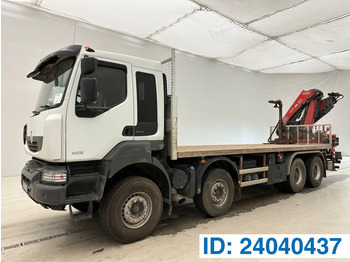 Kamion sa tovarnim sandukom RENAULT Kerax 460