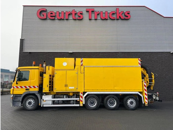Mercedes-Benz Actros 3248 8X4 TRIDEM MTS DINO 12 SAUGBAGGER/SU  Mercedes-Benz Actros 3248 8X4 TRIDEM MTS DINO 12 SAUGBAGGER/SU: slika 1