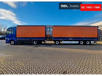 Kamion sa ceradom MAN TGX 18.580