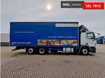 Kamion sa ceradom Mercedes-Benz Actros 2541 / Lenkachse / Liftachse / V6: slika 4