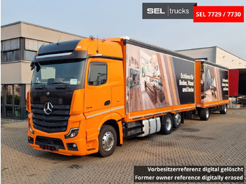 Kamion sa ceradom MERCEDES-BENZ Actros 2548