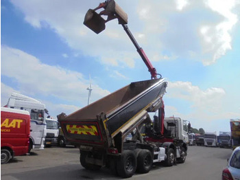Istovarivač, Kamion sa dizalicom DAF CF 370 8X4 + PALFINGER EPSILON: slika 4