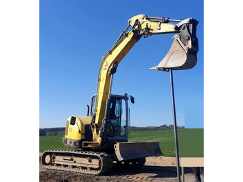 Bager guseničar WACKER NEUSON EZ80 E14-03 gummi 8t rubber: slika 2