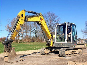 Bager guseničar WACKER NEUSON EZ80 E14-03 gummi 8t rubber: slika 3