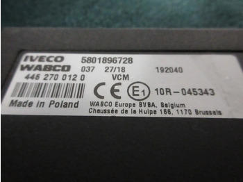 Električni sistem za Kamion Iveco 5801896728 VCM MODULEN IVECO HI WAY EURO 6 MODEL 2018: slika 5