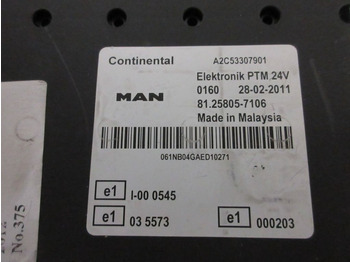 Električni sistem za Kamion MAN TGX 81.25805-7106 PTM MODULE EURO 5: slika 2