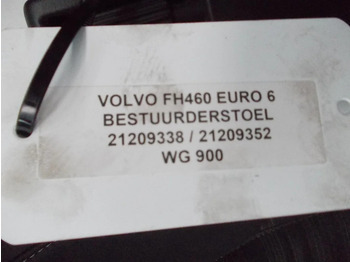 Sedište za Kamion Volvo FH460 82201655/ 21209338/21209352 BIJRIJDERSTOEL EN BESTUURDERSTOEL EURO 6: slika 5