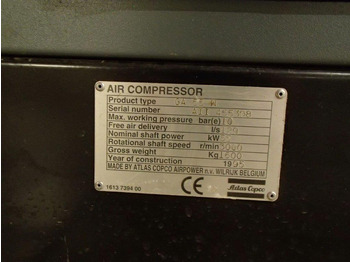 Kompresor za vazduh Frequency controlled screw compressor Atlas Copco GA 55 W: slika 2
