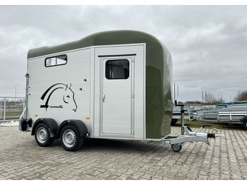 Prikolica za konje novi Cheval Liberte Touring Country XL przyczepa na dwa konie | duża siodlarnia | drzwi boczne | rampa przednia | 387×179 cm | ALUMINIOWA | Debon | dostawa | mocna i solidna |: slika 4