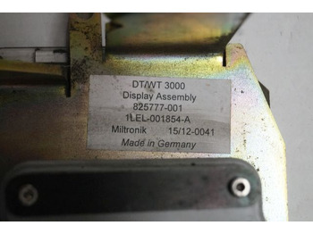 Komandna tabla za Oprema za rukovanje materijalima Crown 825777-001 | Display software versie WT-Display-608 CROWN NT 3000 1LEL-001: slika 3
