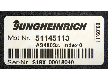 Upravljačka jedinica za Oprema za rukovanje materijalima Jungheinrich 51145113 | Stuur regeling steering Controller AS4803 Z index O fro: slika 3 Upravljačka jedinica za Oprema za rukovanje materijalima Jungheinrich 51145113 | Stuur regeling steering Controller AS4803 Z index O fro: slika 3