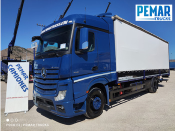 Kamion sa ceradom MERCEDES-BENZ Actros 1836