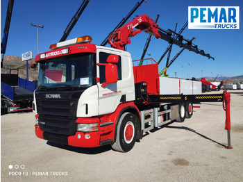 Kamion sa dizalicom SCANIA P 400