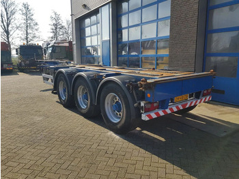 Poluprikolica za prevoz kontejnera/ Poluprikolica sa promenjivim sandukom Pacton T3-010 Multi chassis Liftas BPW drum: slika 4