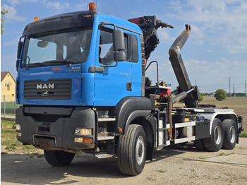 Kamion sa hidrauličnom kukom, Kamion sa dizalicom MAN TGA 33.430 6X6 / HMF 1823 K3+REM.CON./ HOOK SYSTEM 2x in stock: slika 4